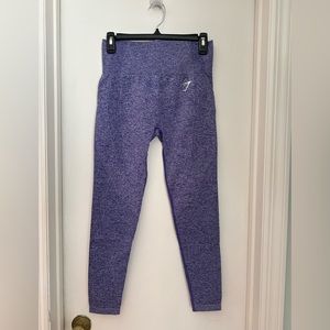 Gymshark Vital Seamless Leggings in Medium Purple